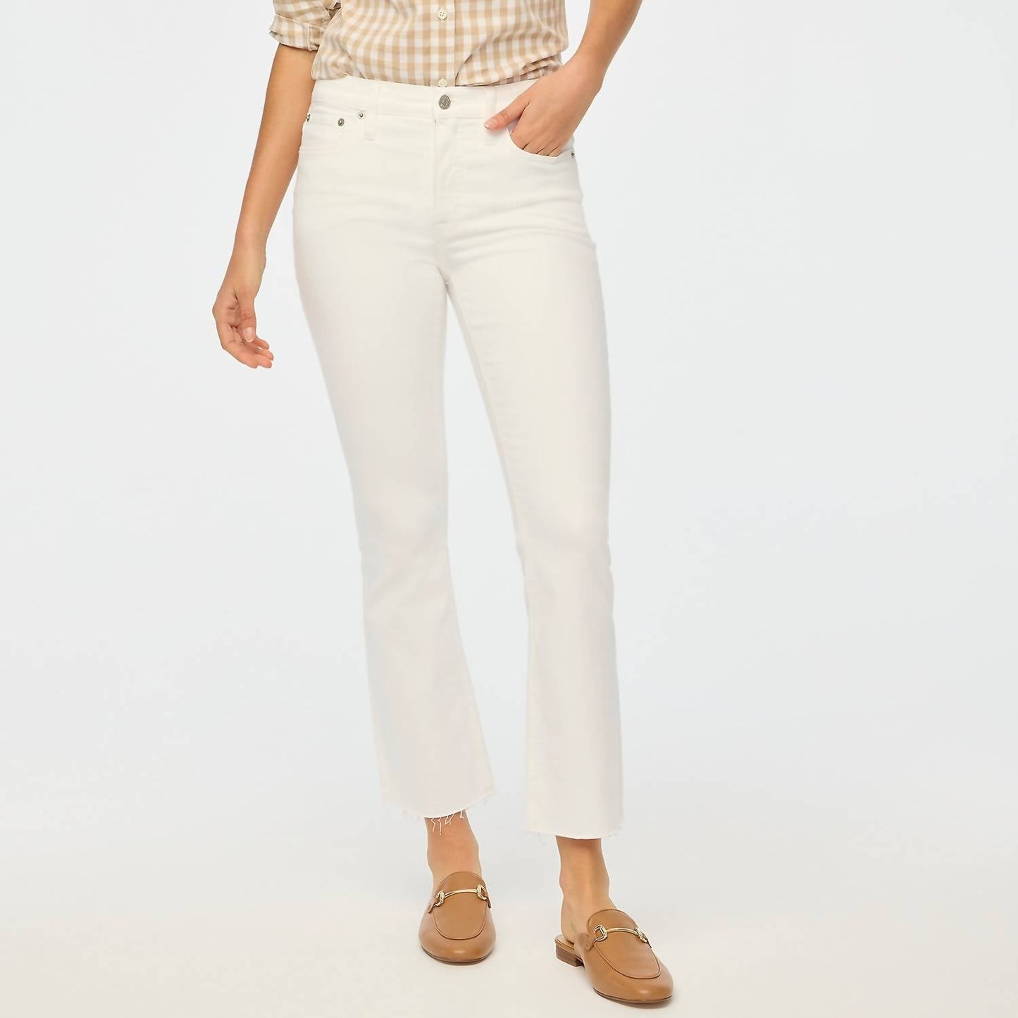 J.Crew - Flare Crop Jeans