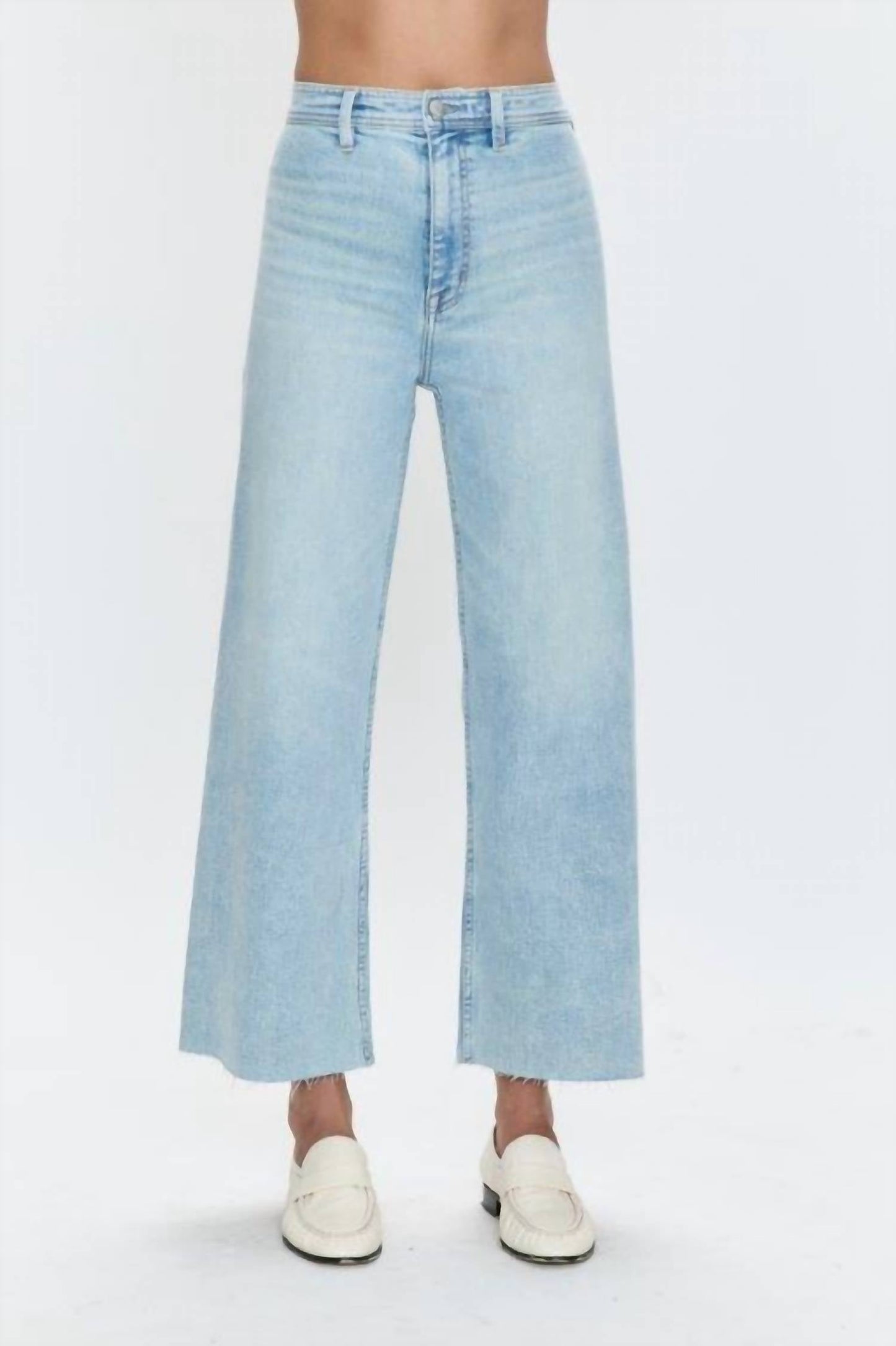 Pistola - Penny Crop Wide Leg Jeans
