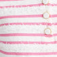 2.7 August Apparel - Fringe Striped Top