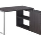 L-Shape Computer Desk with Storage Drawers