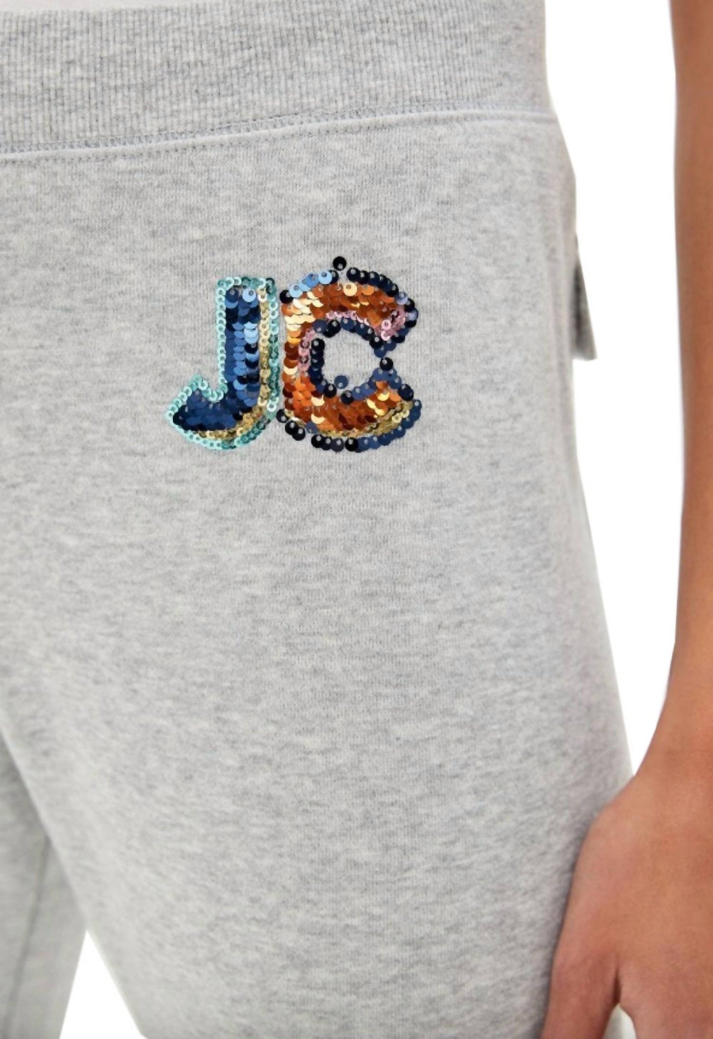 Juicy Couture - Women's French Terry Sequin Trim Joggers