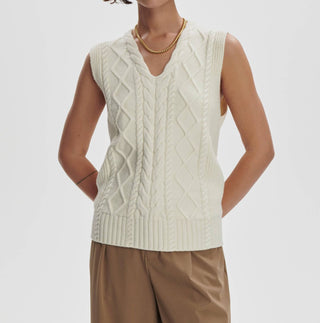 Varley - Kay Cable Knit Vest