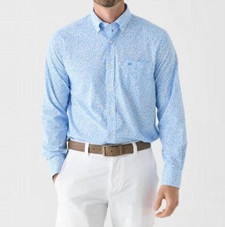 Southern Tide - Flower Frenzy Intercoastal Long Sleeve Sport Shirt