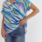 Entro - Tiger V-Neck Top