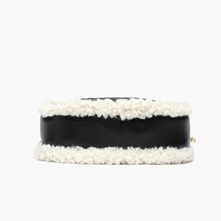 Like Dreams - Women's Pumpkin Patch Vegan Sherpa Crossbody Bag