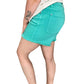 Judy Blue - Mid Rise Fray Hem Shorts