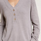 Barefoot Dreams - Cozy Chic Ultra Lite Rib Back Placket Henley
