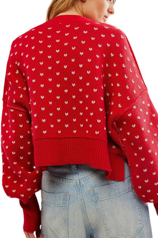 Free People - Pattern Easy Street Crop Top