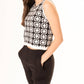 Area Stars - INTARSIA KNIT SLEEVELESS TOP