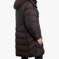 London Fog - Plus Size Zip-front Hooded Puffer Jacket With Button-off Fur Collar