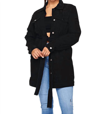 American Bazi - EDGY PLUS: Fashion Tour Denim Jacket