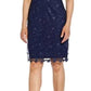 Adrianna Papell - Embroidered Sheath Dress
