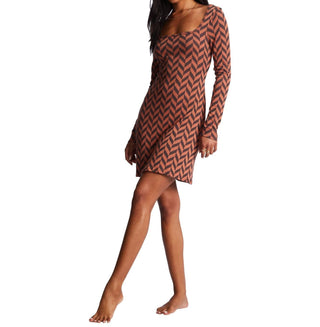 Billabong - Still Your Girl Long Sleeve Mini Dress