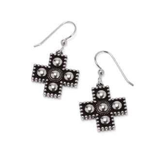 Brighton - Women's Pretty Tough Small Cross Earrings