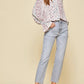 Andree By Unit - Floral Ruffle Sleeve Blouse