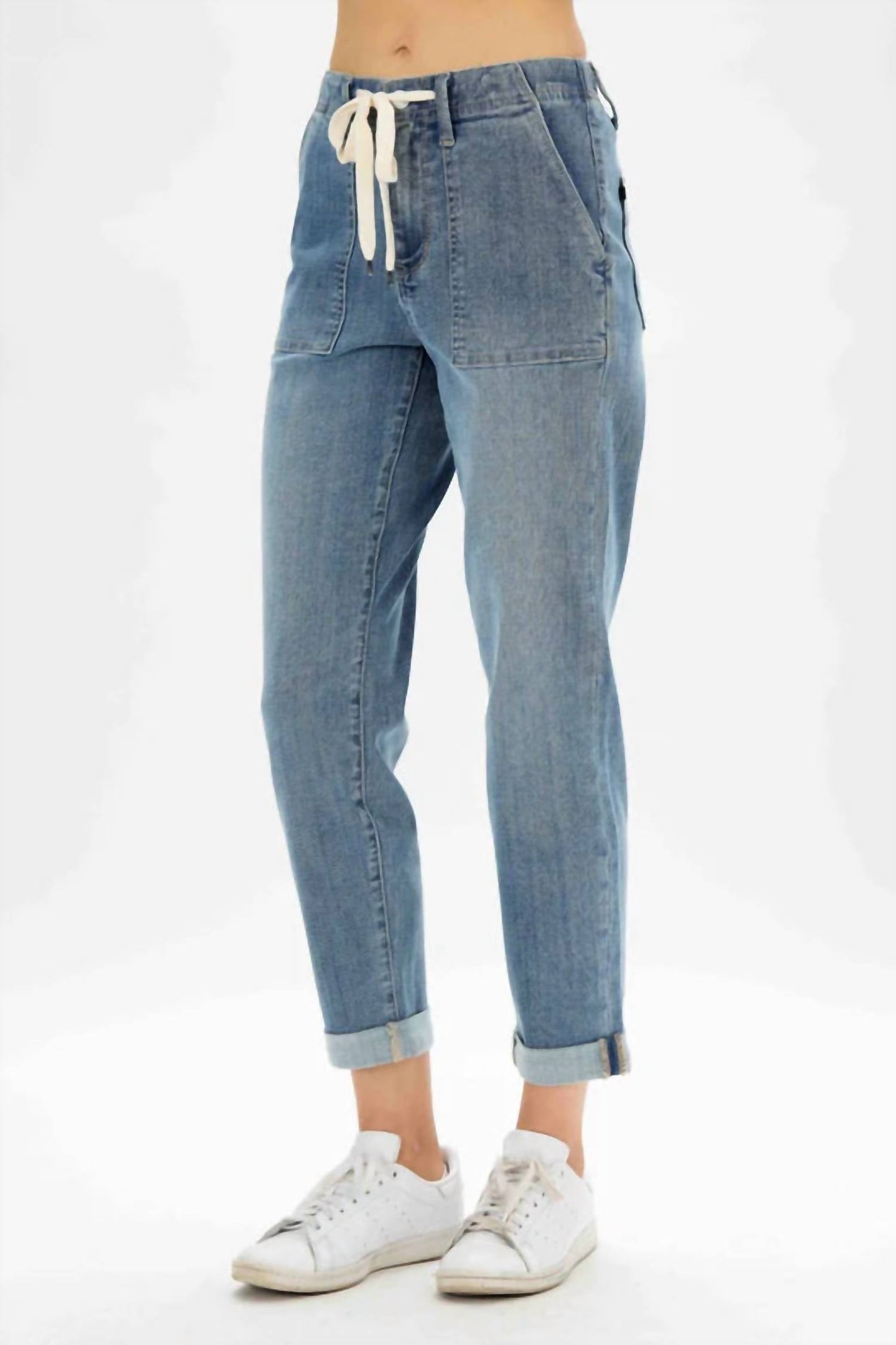Judy Blue - High Waist Pull On Joggers Pants