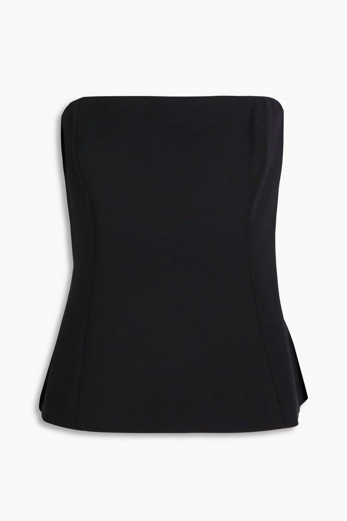 Veronica Beard - ASTRID STRETCH CREPE BUSTIER TOP
