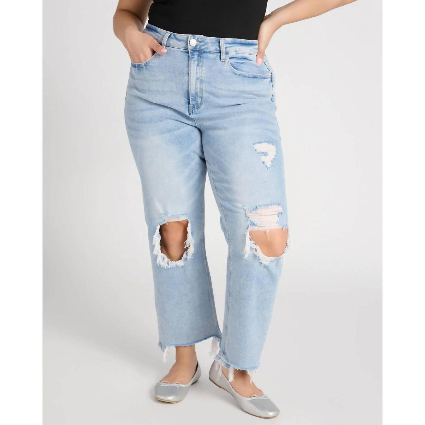 Vervet By Flying Monkey - 90's Vintage Dad Jeans - Plus