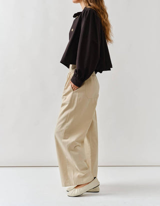 Aaron & Amber - Brynne Short Balloon Trench Jacket