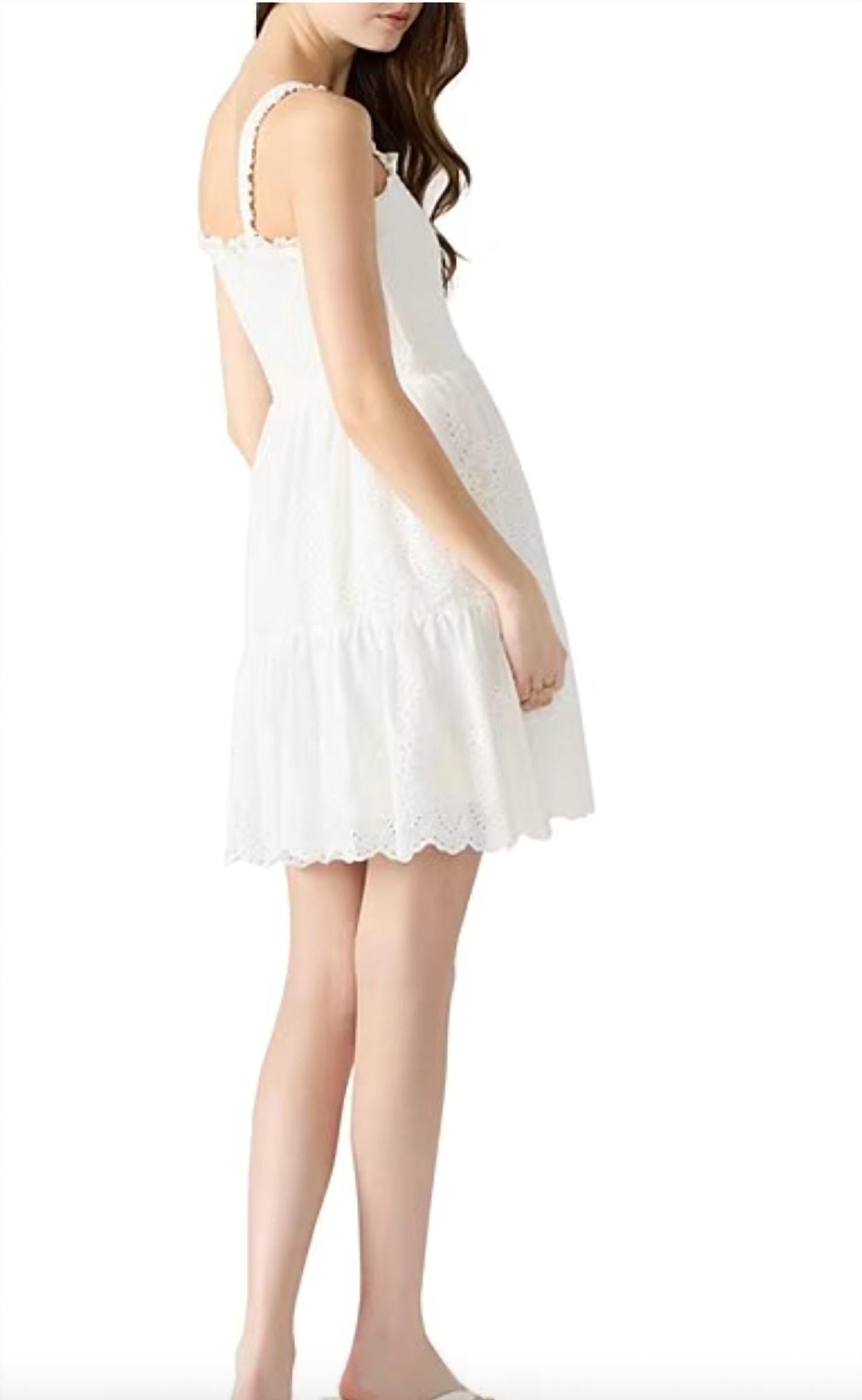 Steve Madden - Shelby Eyelet Tiered Dress
