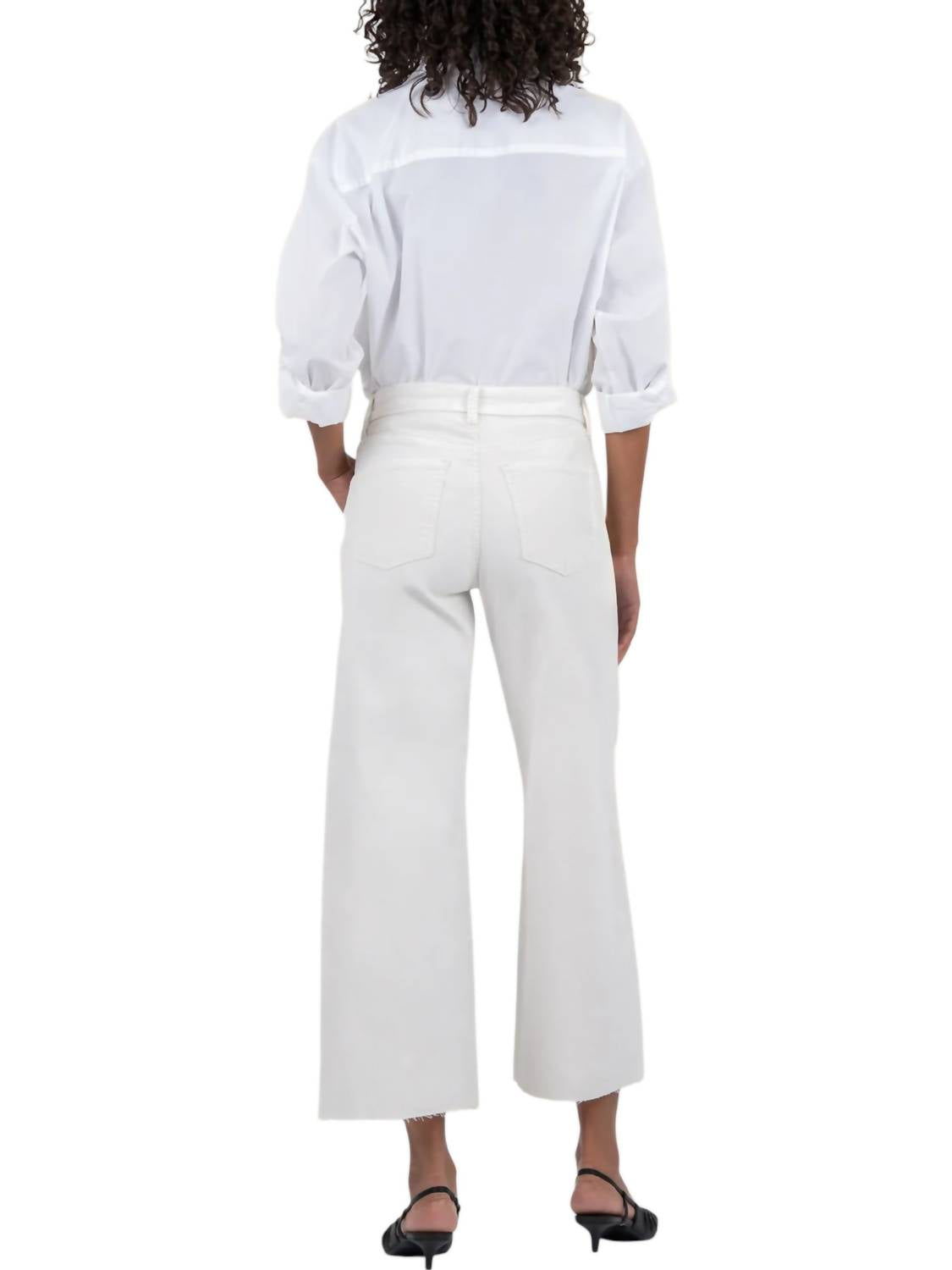 Kut From The Kloth - Meg Velvet High Rise Wide Leg Pants