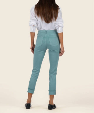 Kut From The Kloth - Amy Mid Rise Crop Straight Leg Jeans