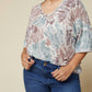 Entro - Tie Dye Starburst Top