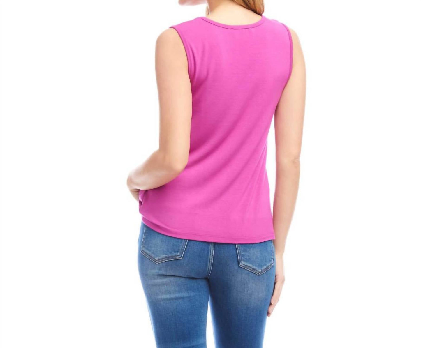 Karen Kane - Sleeveless Pick-Up Top