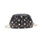 Urban Expressions - Carey Gold Studded Crossbody Clutch