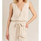En Creme - Fae Belted Jumpsuit
