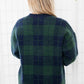 2.7 August Apparel - Winter Days Plaid Button Down Cardigan