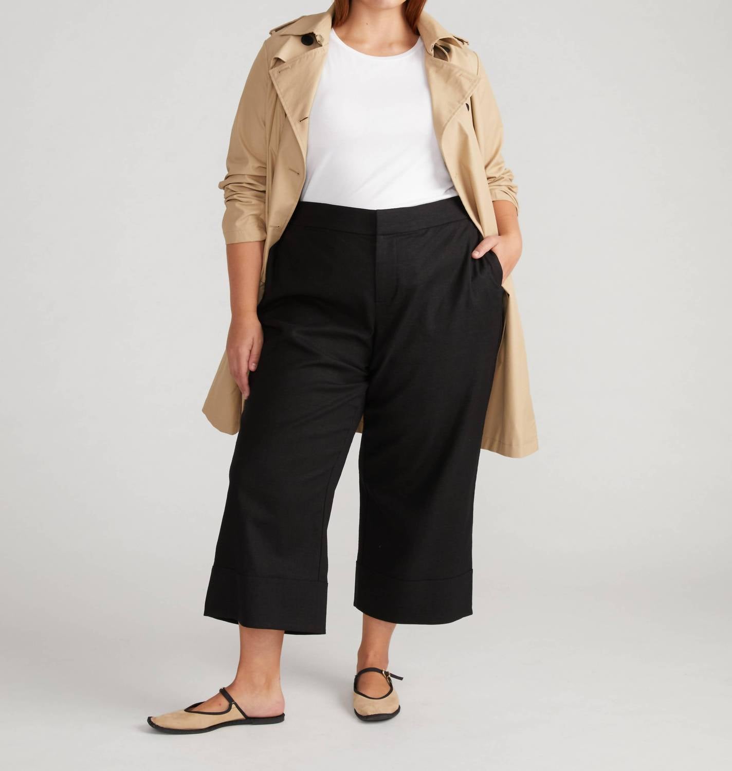 Universal Standard - Courtyard Linen Capris