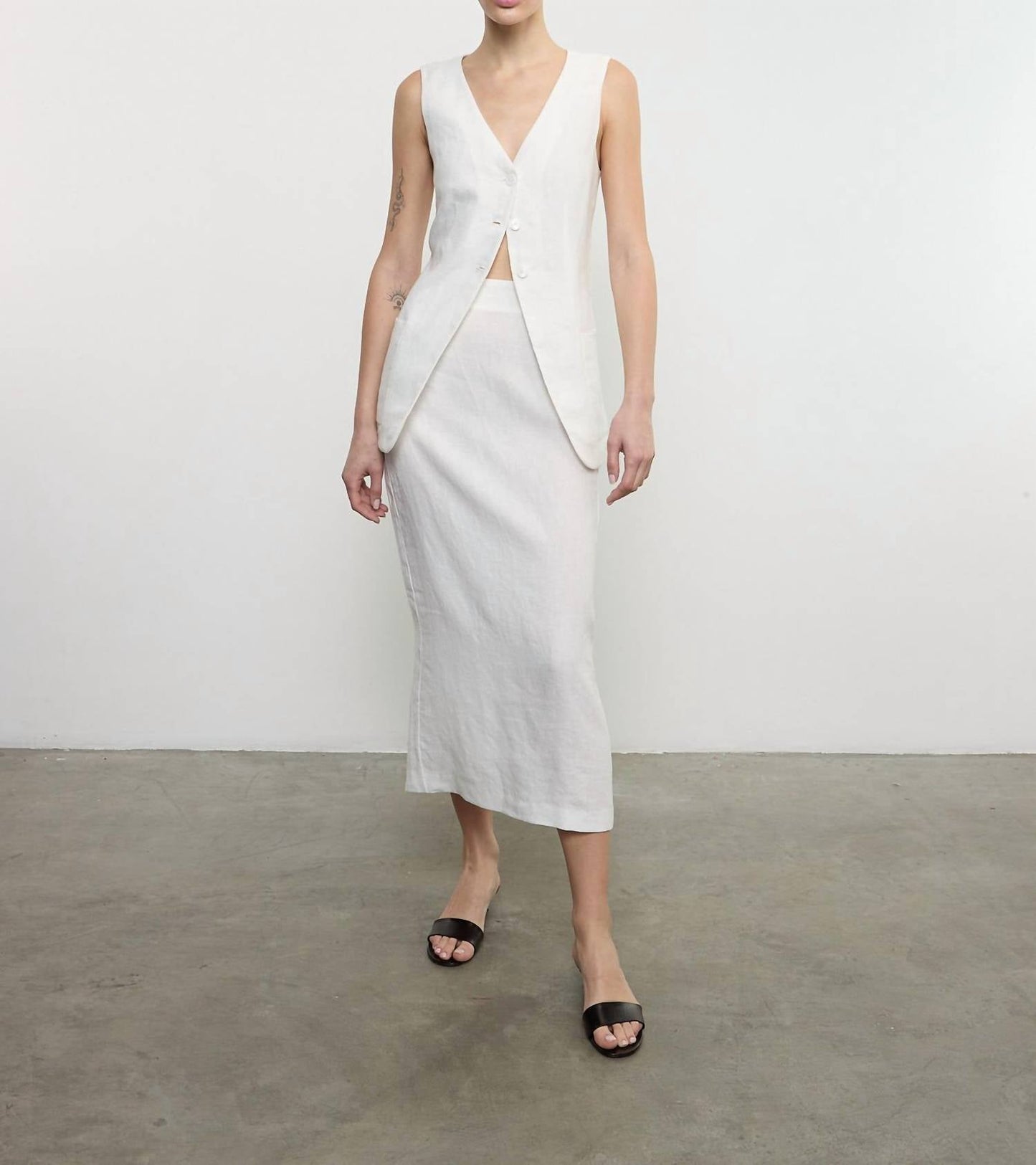 Enza Costa - LINEN TUNIC VEST