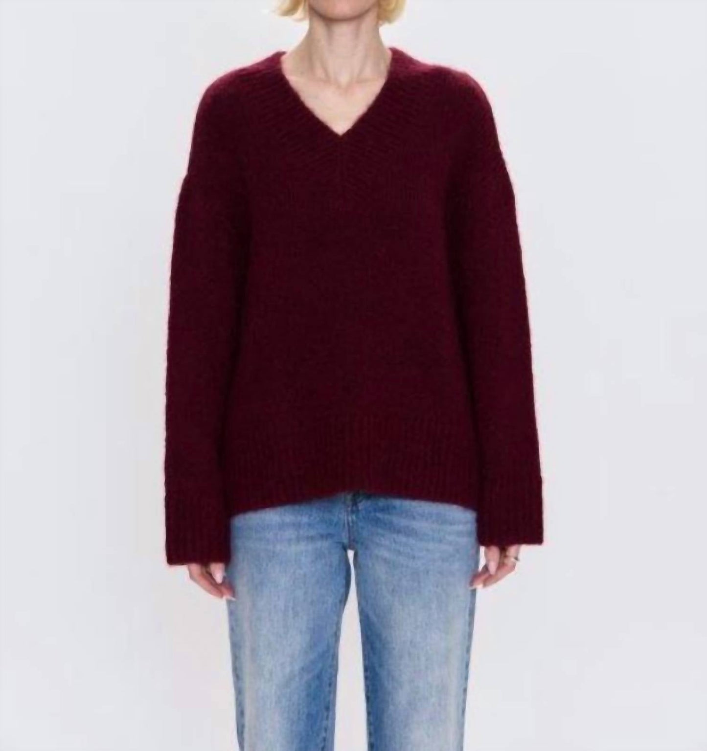 Pistola - Talia Chunky V-neck Sweater