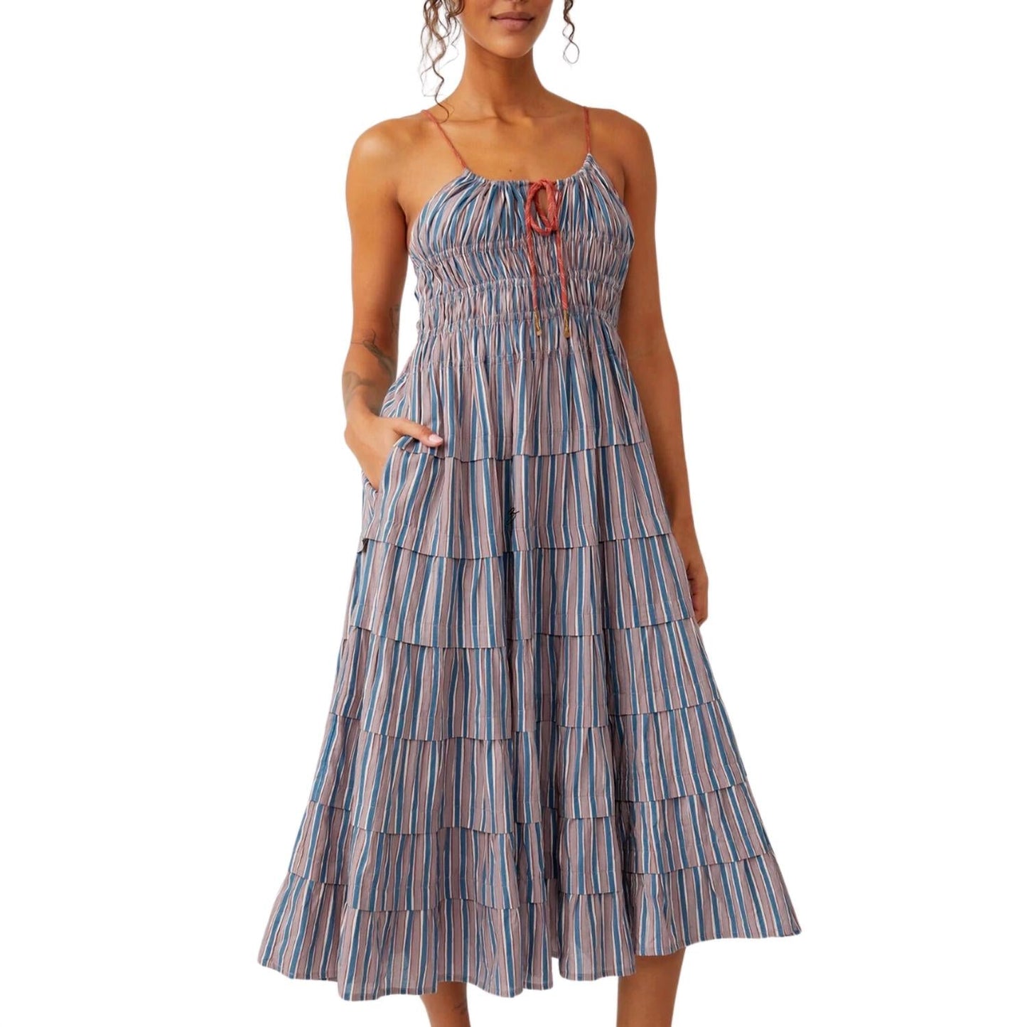 Free People - Going Steady Midi Dress