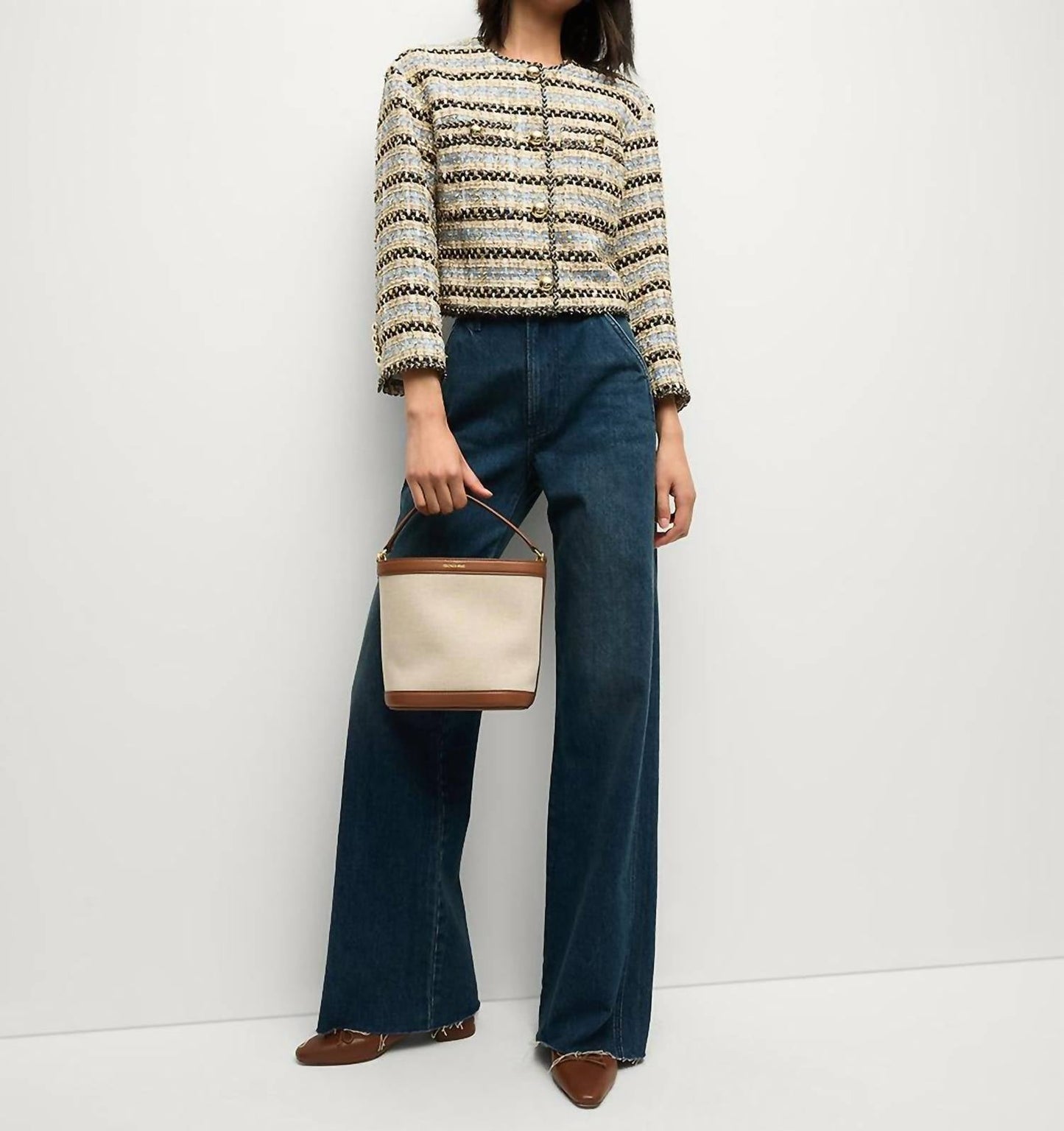 Veronica Beard - Sumira Metallic Tweed Jacket