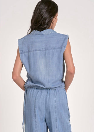 Elan - Ali V-neck Blouse