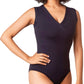 So Danca - Yvette Plus Size Mock Wrap Tank Leotard