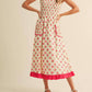 &Merci - Gardenia Smocked Midi Dress