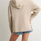 Buttermelon - New York Embroidered Hooded Sweater