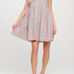 Meet Me In Santorini - Mykonos Button Down Mini Dress