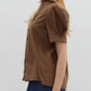 Entro - Short Sleeve Puff Sleeve Top