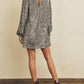 Dress Forum - LONG SLEEVE SEQUIN DRESS