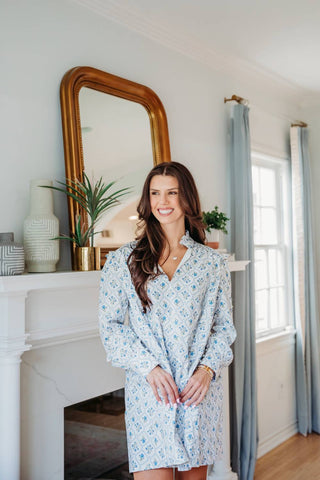 Karlie - Women's French Floral Ruffle Dress