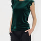 Another Love - North Velvet Ruffle Top