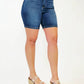 Judy Blue - Judy Blue Hw Bermudas W/back Flap Pocket - Dark - 8" Inseam