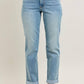 Judy Blue - V-front Cuff Boyfriend Jeans