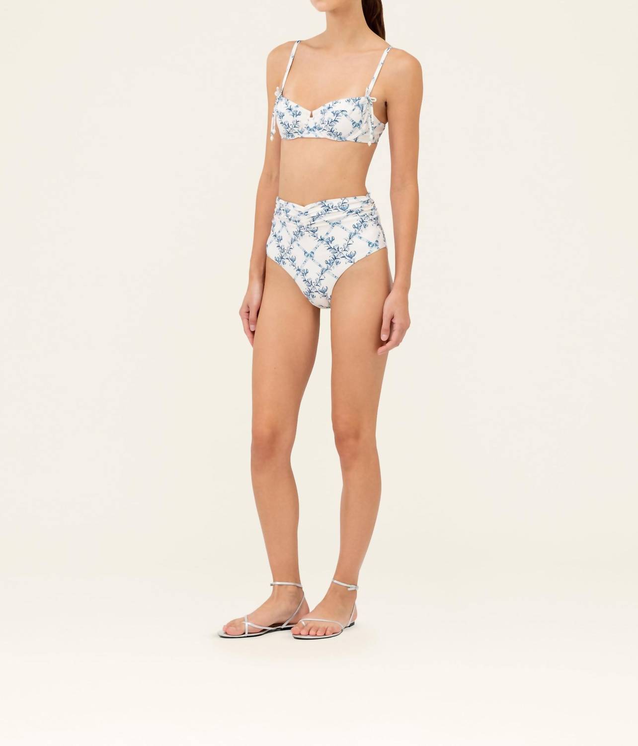 Agua By Agua Bendita - Sentido Gloriosa Tie Detail Bikini Top