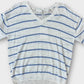 Mododoc - Stripe V-neck Sweater
