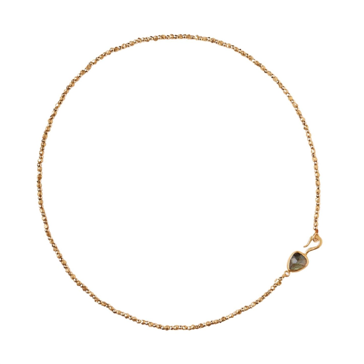 Chan Luu - Women's Labradorite Hook Necklace